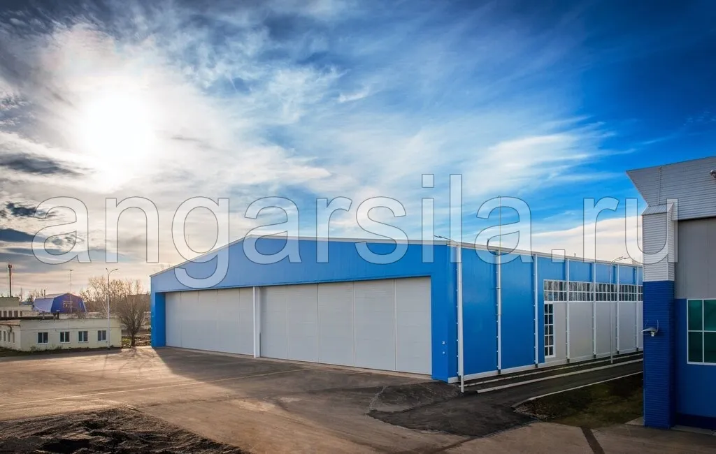 картинка-ссылка на статью: Расчет нагрузки на фундамент ангара в Приобье